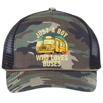 Best School Bus For Boy Kids Yellow Bus Lover Buses Retro Rope Trucker Hat Cap