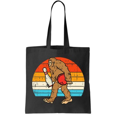 Bigfoot Sasquatch Bowling Retro Bowler Team Bag