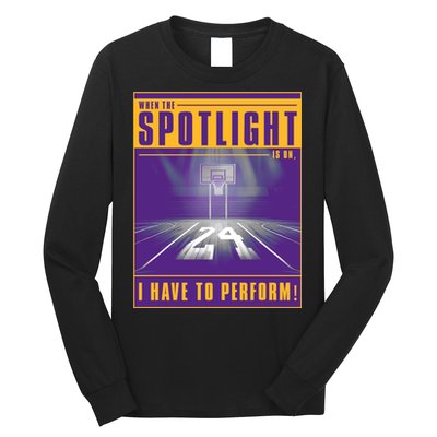 Basketball Spotlight Long Sleeve Shirt