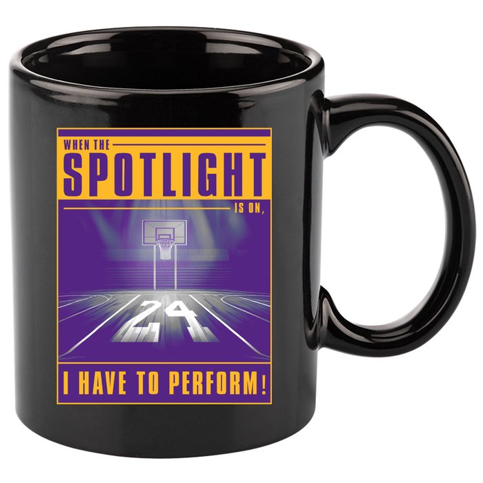 Basketball Spotlight 11oz C Handle Ceramic Mug