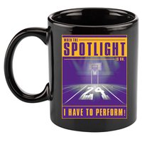 Basketball Spotlight 11oz C Handle Ceramic Mug