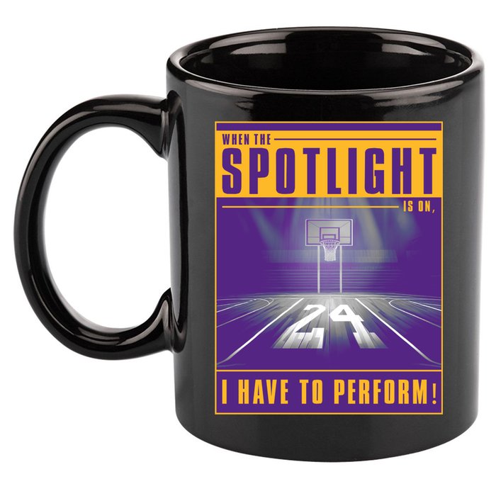 Basketball Spotlight 11oz C Handle Ceramic Mug