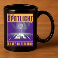 Basketball Spotlight 11oz C Handle Ceramic Mug
