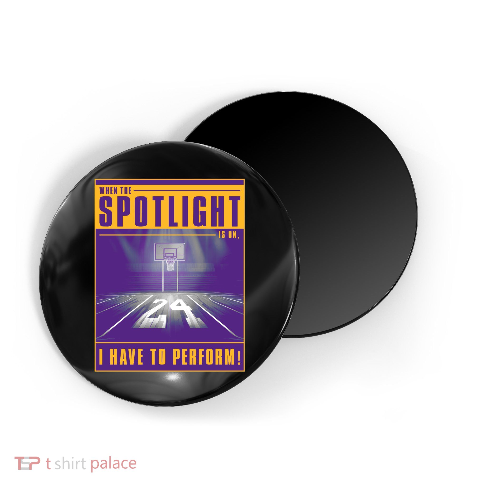 Basketball Spotlight Magnet