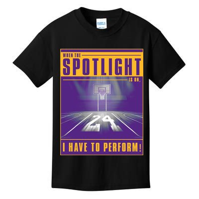 Basketball Spotlight Kids T-Shirt