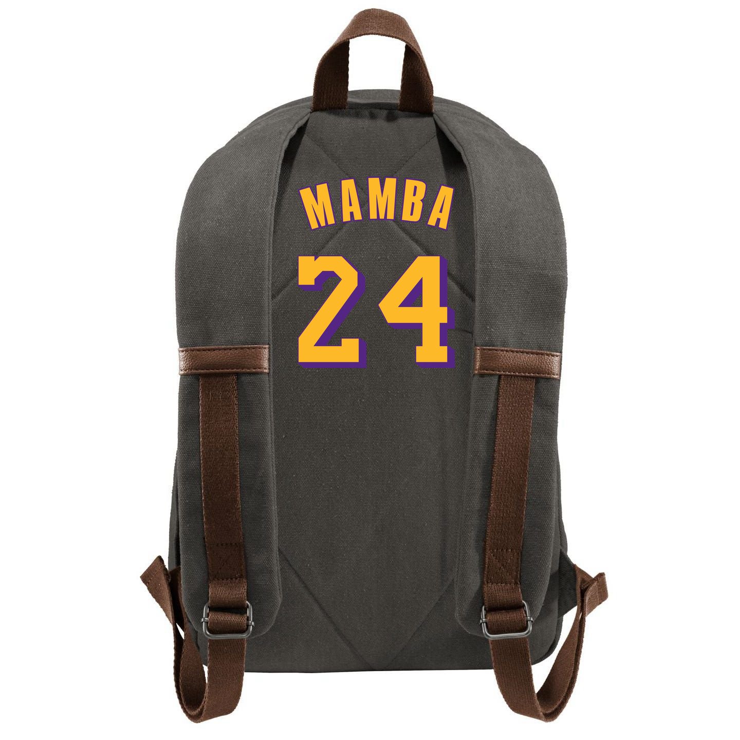 Basketball Spotlight Cotton Canvas Backpack