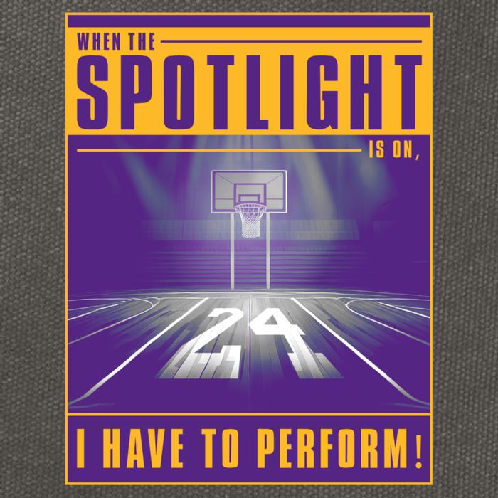 Basketball Spotlight Cotton Canvas Backpack