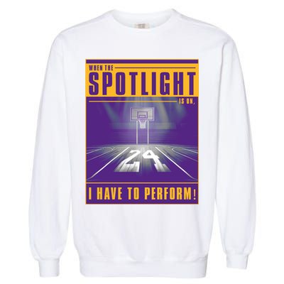 Basketball Spotlight Garment-Dyed Sweatshirt
