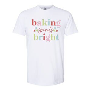 Baking Spirits Bright Christmas Baking Holiday Season Softstyle CVC T-Shirt