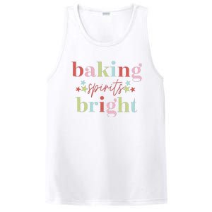 Baking Spirits Bright Christmas Baking Holiday Season PosiCharge Competitor Tank