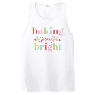 Baking Spirits Bright Christmas Baking Holiday Season PosiCharge Competitor Tank