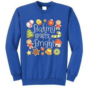 Baking Spirits Bright Christmas Gingerbread Lover Xmas Party Cute Gift Sweatshirt