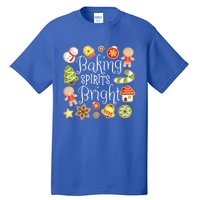 Baking Spirits Bright Christmas Gingerbread Lover Xmas Party Cute Gift Tall T-Shirt