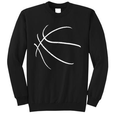 Basketball Silhouette Bball Player Coach Sports Baller Gift Sweatshirt