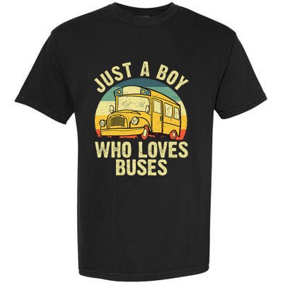 Best School Bus For Kids Yellow Bus Lover Buses Garment-Dyed Heavyweight T-Shirt