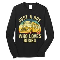 Best School Bus For Kids Yellow Bus Lover Buses Long Sleeve Shirt