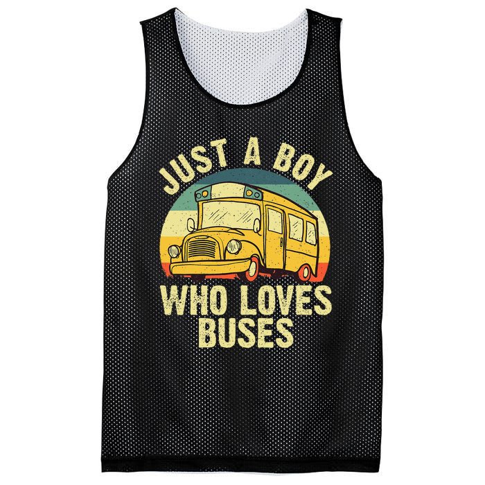 Best School Bus For Kids Yellow Bus Lover Buses Mesh Reversible Basketball Jersey Tank