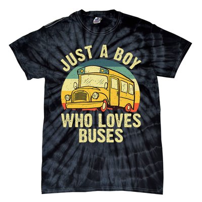 Best School Bus For Kids Yellow Bus Lover Buses Tie-Dye T-Shirt