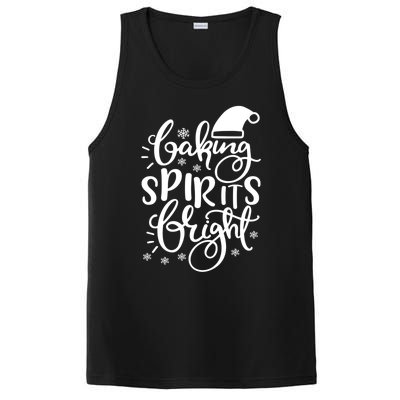 Baking Spirits Bright Funny Graphic Tees And Cool Gift PosiCharge Competitor Tank