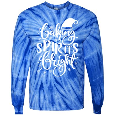 Baking Spirits Bright Funny Graphic Tees And Cool Gift Tie-Dye Long Sleeve Shirt