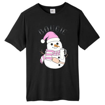 Boojee Snowman Bougie Snowman Stanley Tall Fusion ChromaSoft Performance T-Shirt