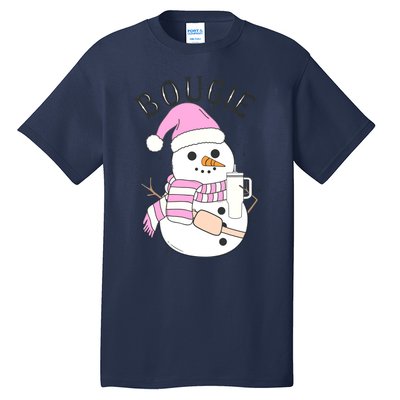 Boojee Snowman Bougie Snowman Stanley Tall T-Shirt