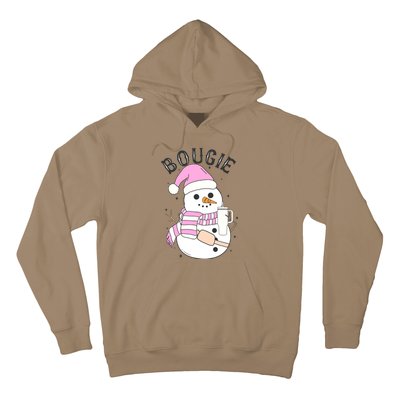 Boojee Snowman Bougie Snowman Stanley Hoodie