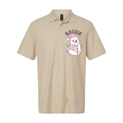 Boojee Snowman Bougie Snowman Stanley Softstyle Adult Sport Polo