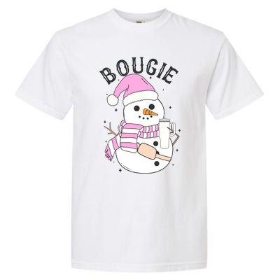 Boojee Snowman Bougie Snowman Stanley Garment-Dyed Heavyweight T-Shirt