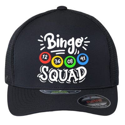 Bingo Squad Flexfit Unipanel Trucker Cap