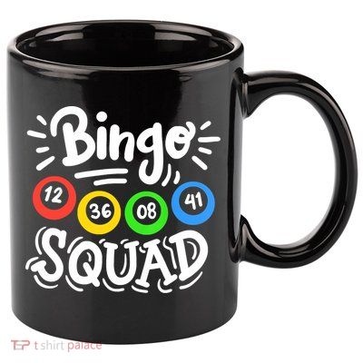 Bingo Squad 11oz C Handle Ceramic Mug