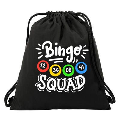 Bingo Squad Drawstring Bag