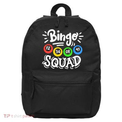 Bingo Squad 16 in Basic Backpack