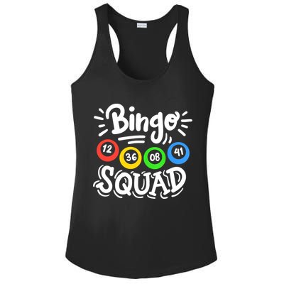 Bingo Squad Ladies PosiCharge Competitor Racerback Tank