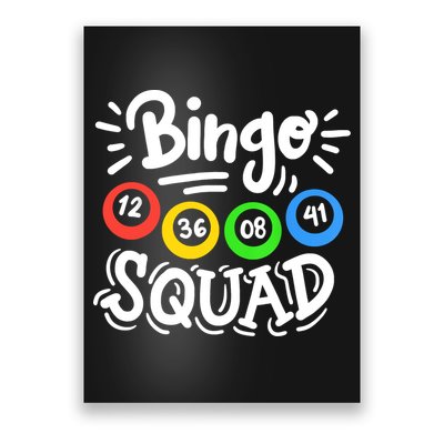 Bingo Squad Poster