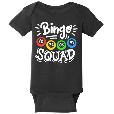 Bingo Squad Baby Bodysuit