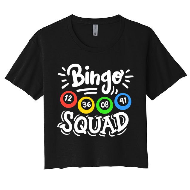 Bingo Squad Women's Crop Top Tee