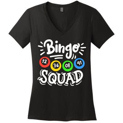 Bingo Squad Women's V-Neck T-Shirt
