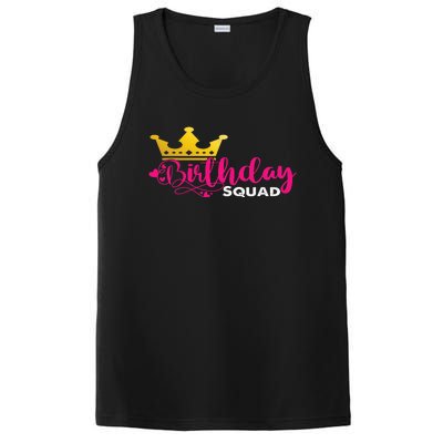 Birthday Squad Birthday Party Funny Gift PosiCharge Competitor Tank