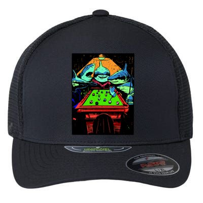 Billard Sharks Flexfit Unipanel Trucker Cap