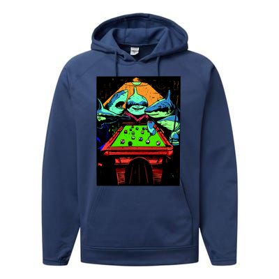 Billard Sharks Performance Fleece Hoodie