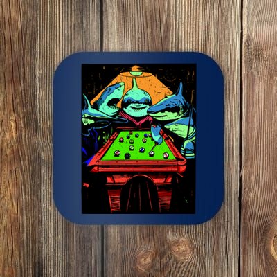 Billard Sharks Coaster