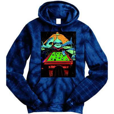 Billard Sharks Tie Dye Hoodie