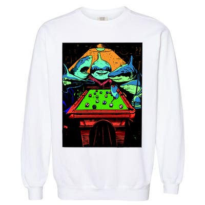 Billard Sharks Garment-Dyed Sweatshirt