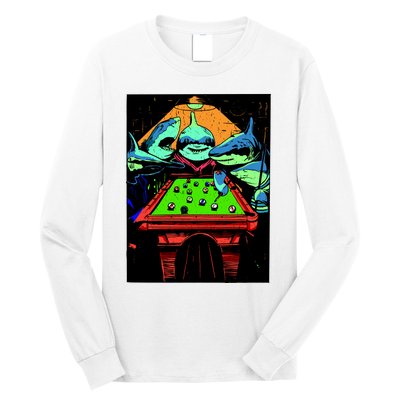 Billard Sharks Long Sleeve Shirt