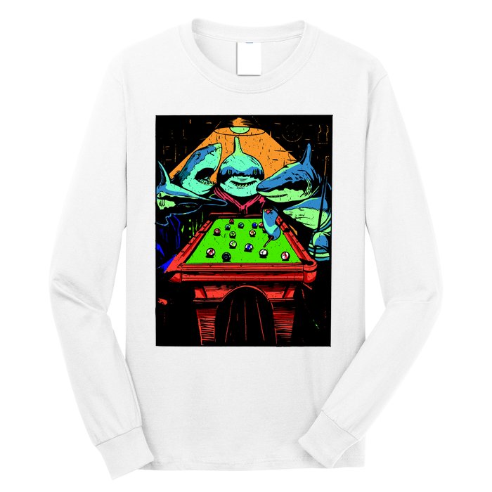 Billard Sharks Long Sleeve Shirt