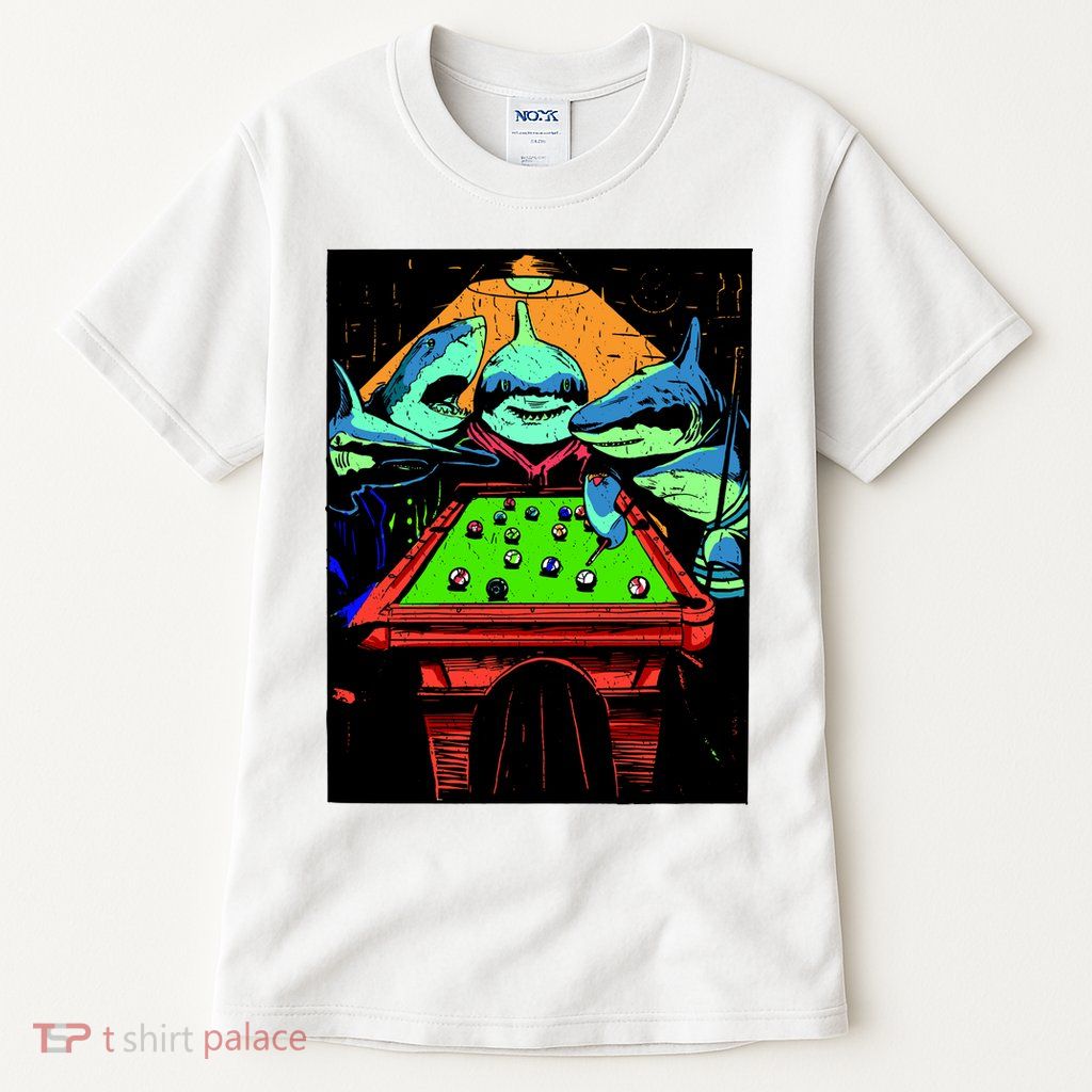 Billard Sharks Tall T-Shirt
