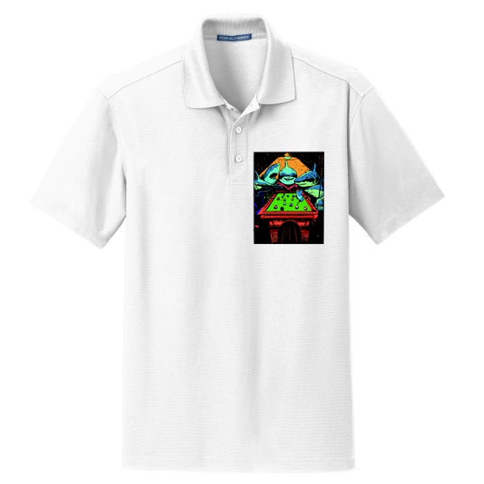 Billard Sharks Dry Zone Grid Polo