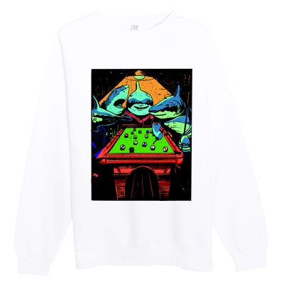 Billard Sharks Premium Crewneck Sweatshirt