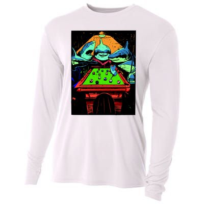 Billard Sharks Cooling Performance Long Sleeve Crew